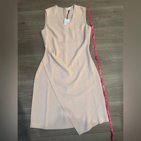 IRIS & INK Sleeveless Mid-Length Dress in Blush. NWT. US size 6. - Picture 7 of 10